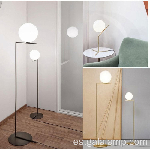 Lámpara de pie nórdica minimalista moderna